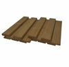 Vuren dubbel Rhombus bruin geïmpregneerd 28x145x5100 mm